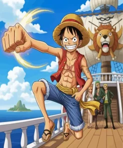 Monkey D Luffy Diamond Painting
