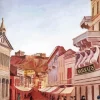 Street in Athens Diamond Painting