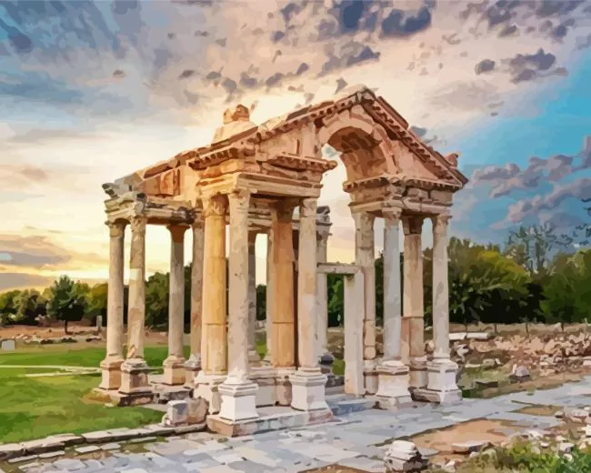 Temple of Aphrodite Diamond Painting Temple of Aphrodite Diamond Painting