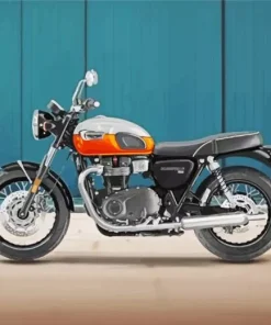Triumph Bonneville Diamond Painting