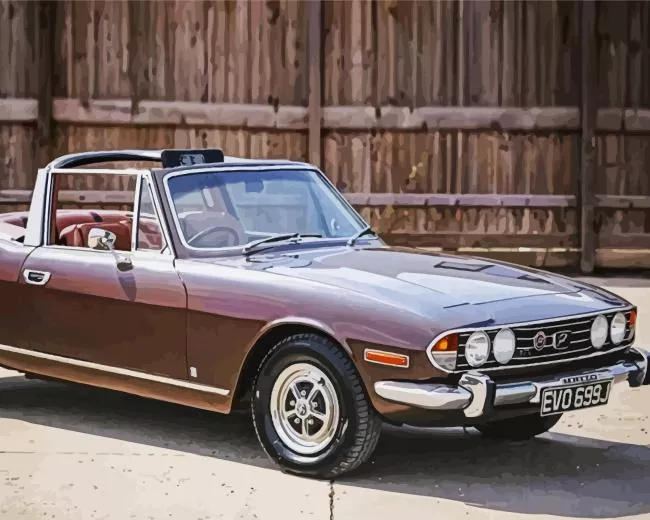 Triumph Stag Convertible Diamond Painting Triumph Stag Convertible Diamond Painting